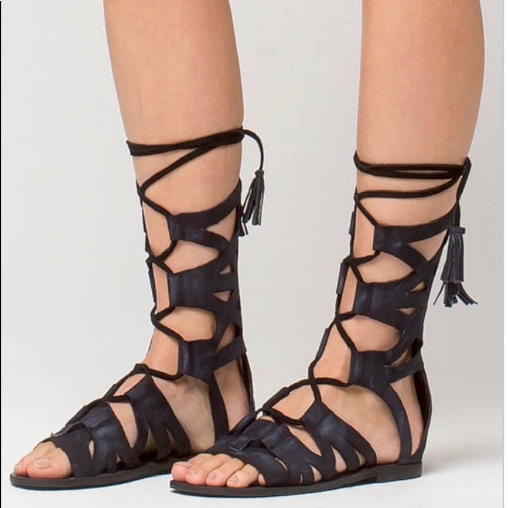 NWOT Free People Gladiator Sandals Sz 6 (36eu)